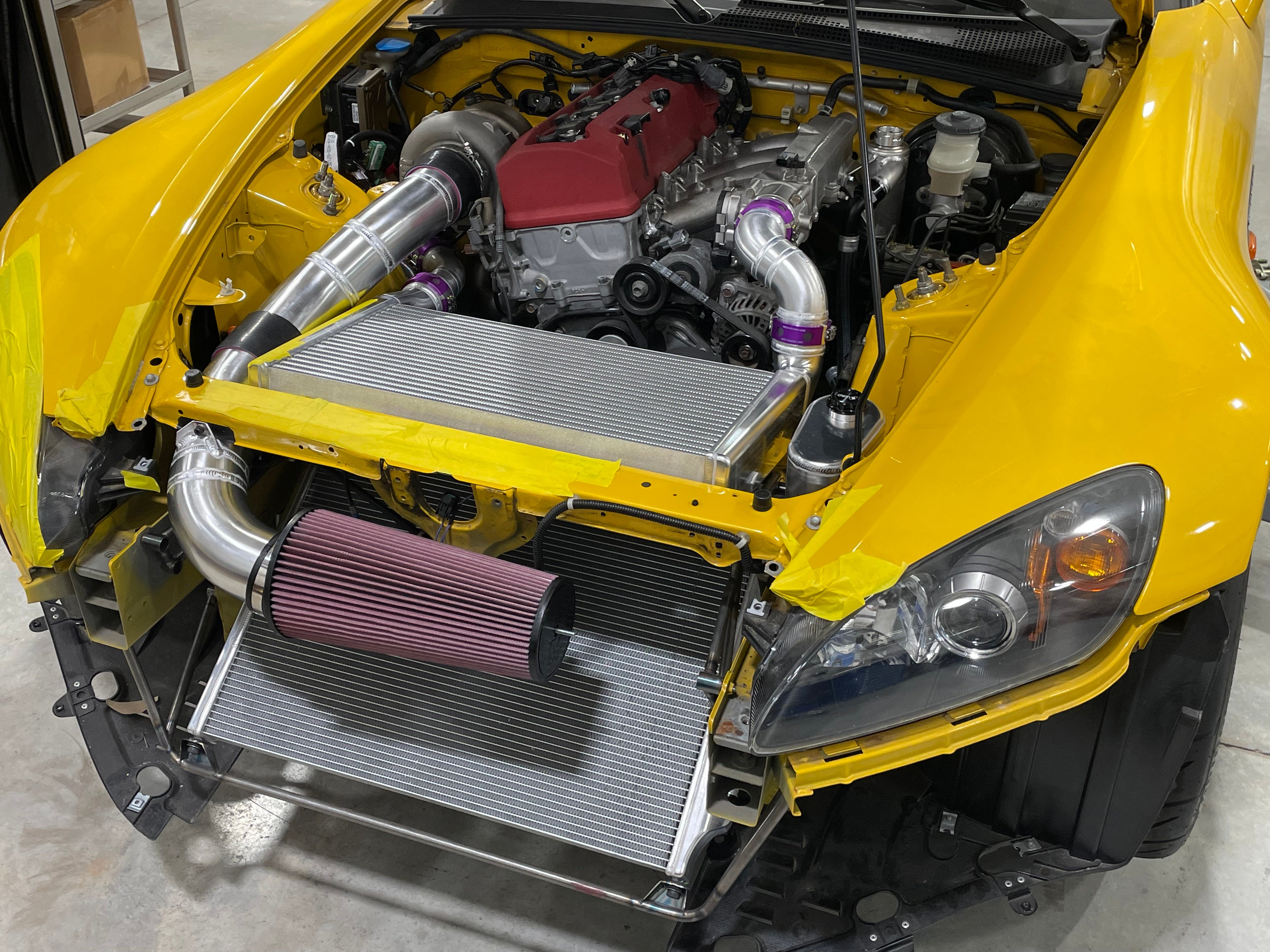 S2000 V-Mount Turbo System – Origin Fabrication