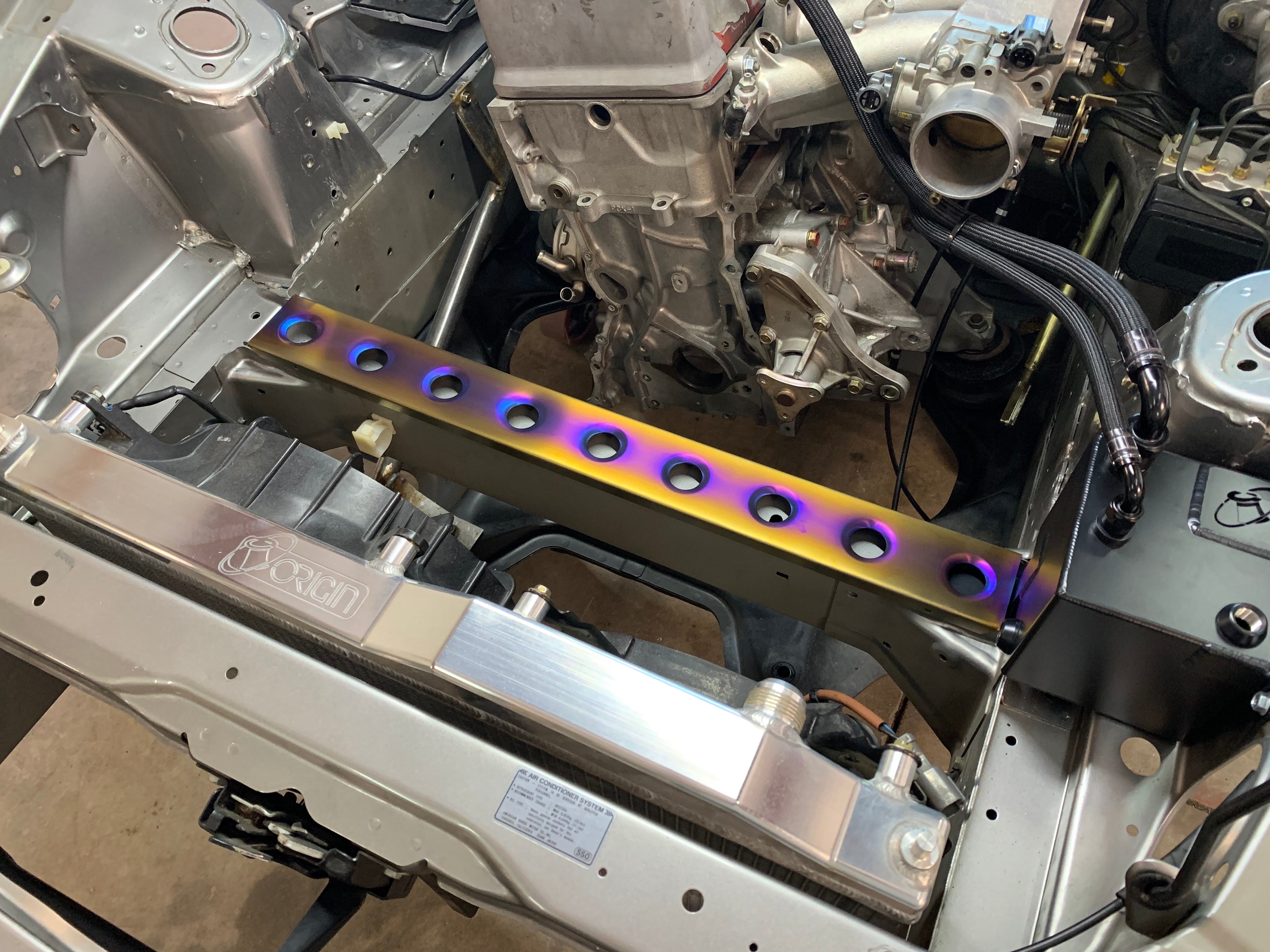 Cross Member Cover, Titanium - Honda S2000 – Origin Fabrication