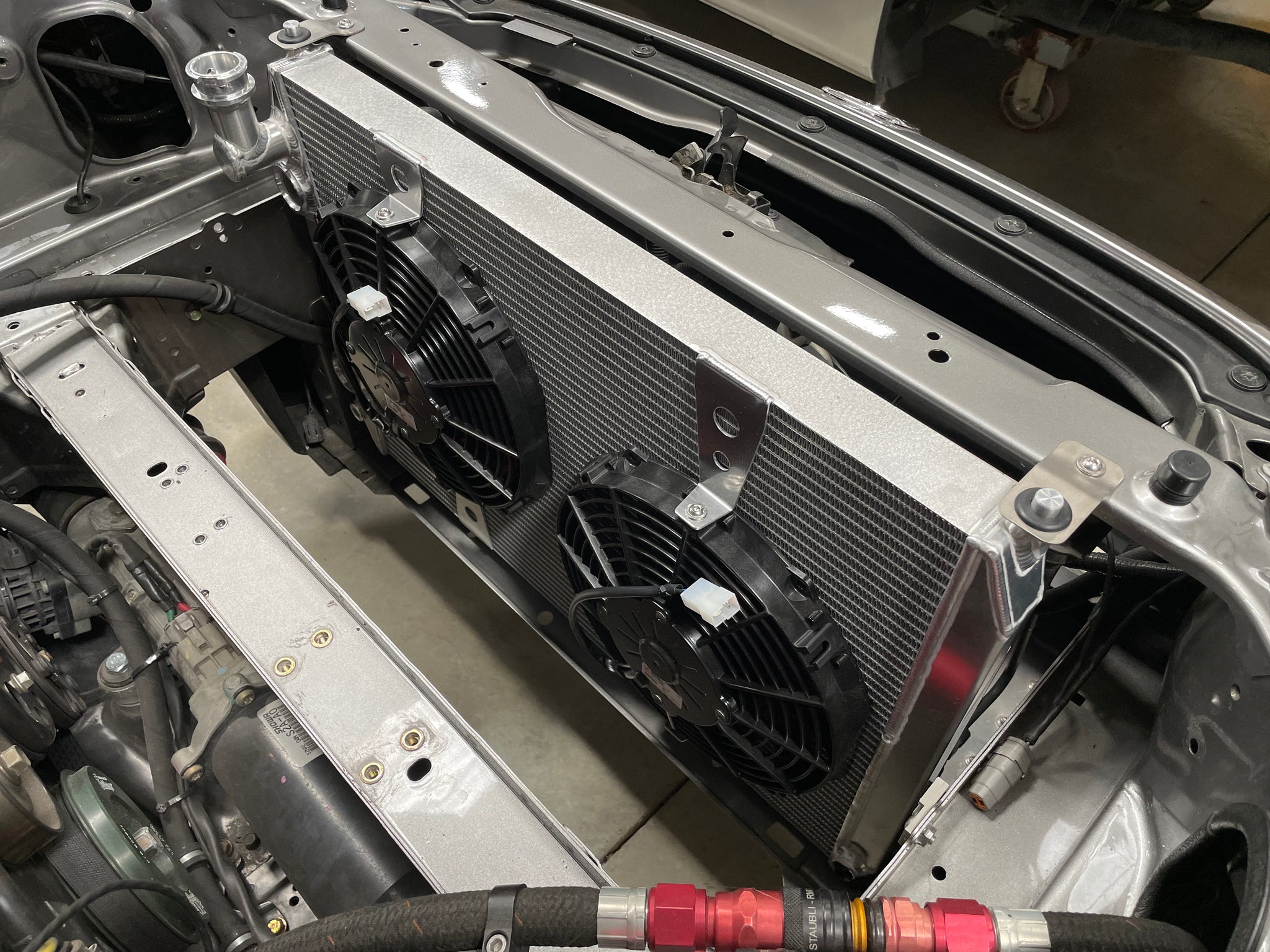 Dual Pass Endurance Radiator - Honda S2000 – Origin Fabrication